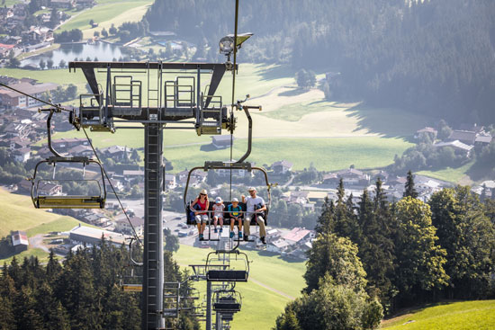 Schummeln erlaubt: Die Bergbahn nimmt ein paar Höhenmeter ab Foto: Mathäus Gartner
